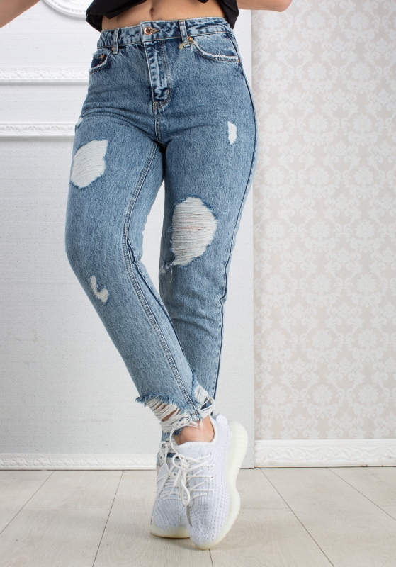 Джинси жіночі коттон MIAMOUR 9021