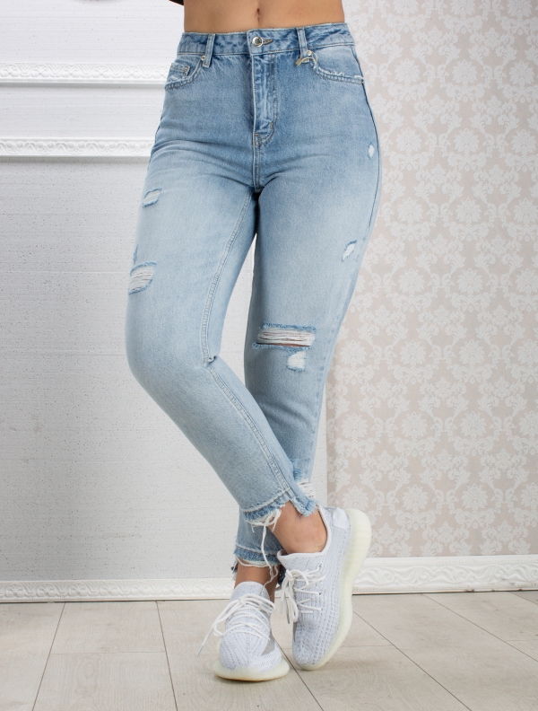 Джинси жіночі коттон MIAMOUR 9015-1