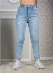 Джинси жіночі коттон MIAMOUR 9010-1