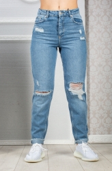 Джинси жіночі коттон WOMEN DENIM 34-059