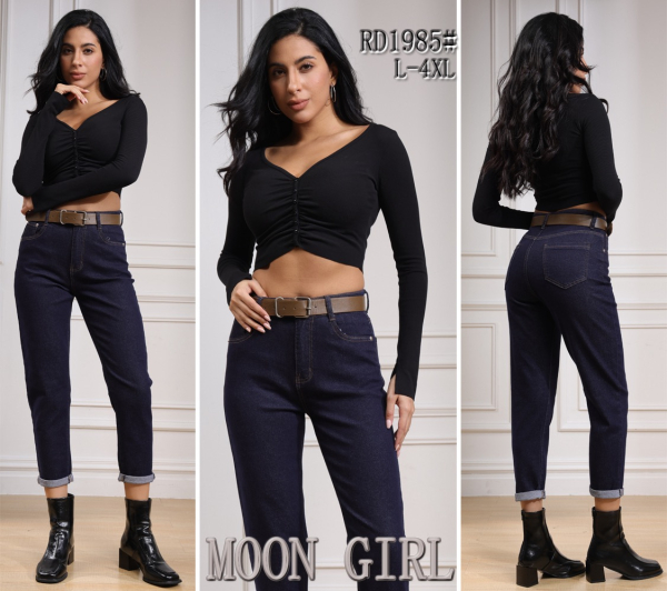 ДЖИНСИ Жіночі MOM  MOON GIRL 1985