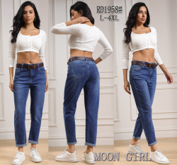 ДЖИНСИ Жіночі MOM  MOON GIRL 1958