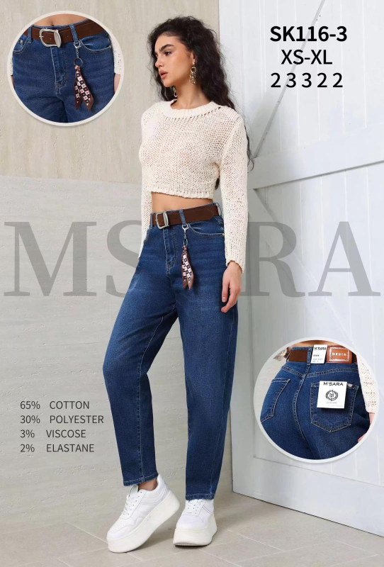 M.SARA Джинси жіночі  SKATER 116-3