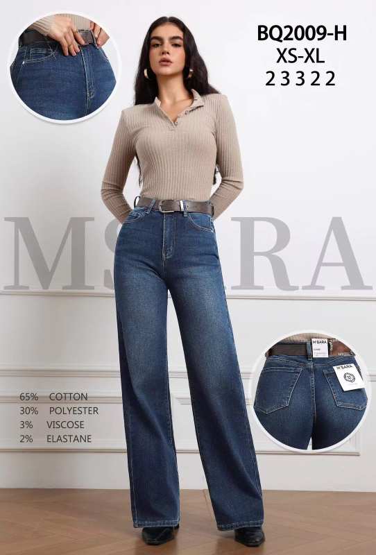 M.SARA Джинси жіночі WIDE LEG 2009-H