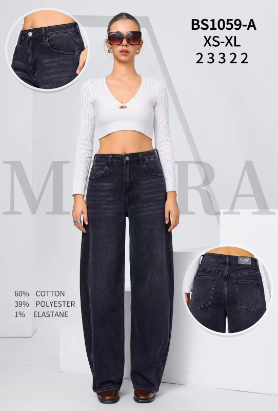 M.SARA Джинси жіночі BAGGY 1059-A